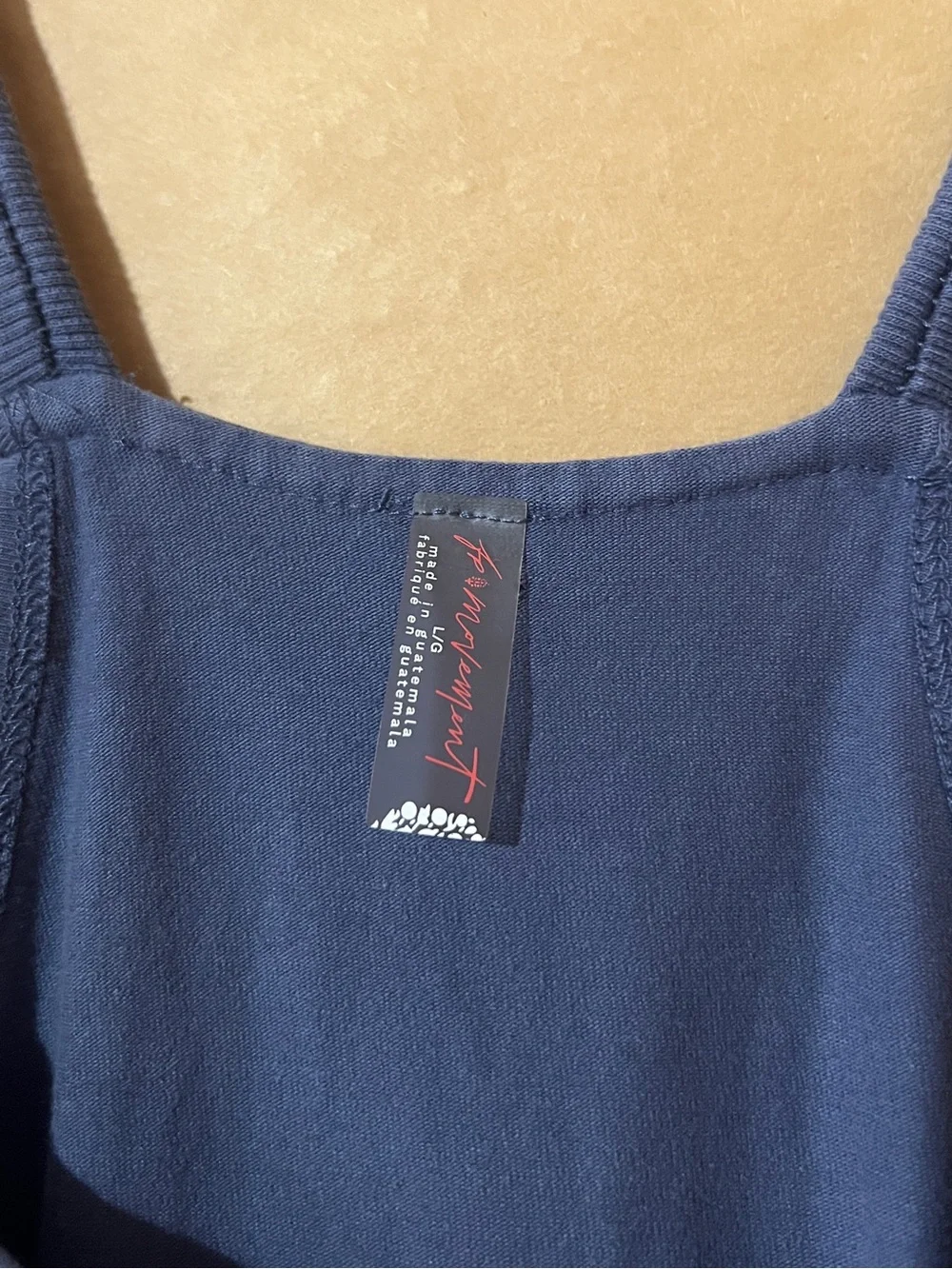 Free People Movement Hot Shot Mini Dress Romper Playsuit Blue Indigo Size L